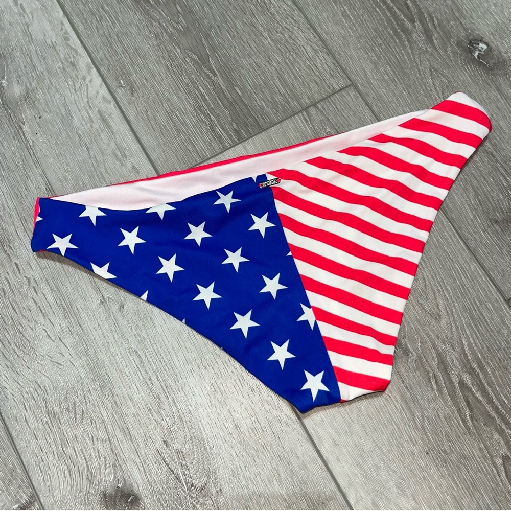 Victoria’s Secret cheeky lowrise Patriotic Bikini Bottom